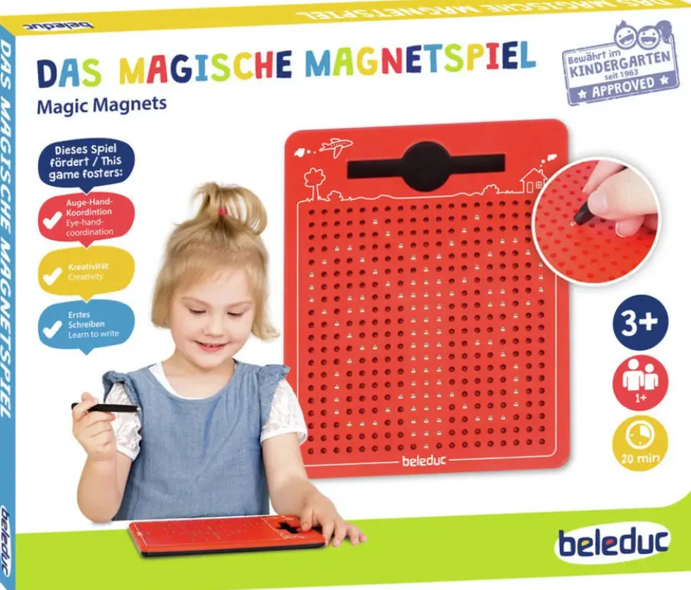 SMALL MAGNETIC BOARD WITH 1-C PRINT + 4-C