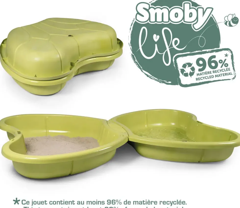 SMOBY LIFE - BAC A SABLE PAPILLON