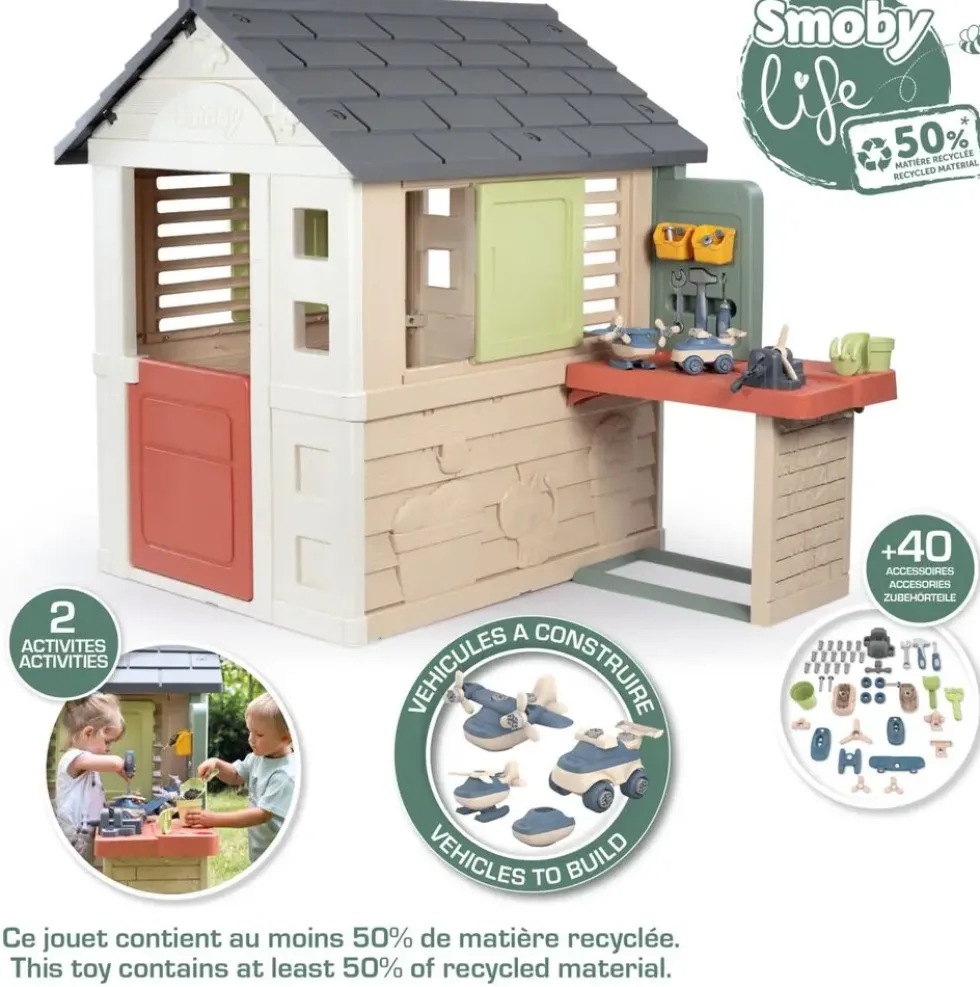 SMOBY LIFE MAISON NATURE + ATELIER