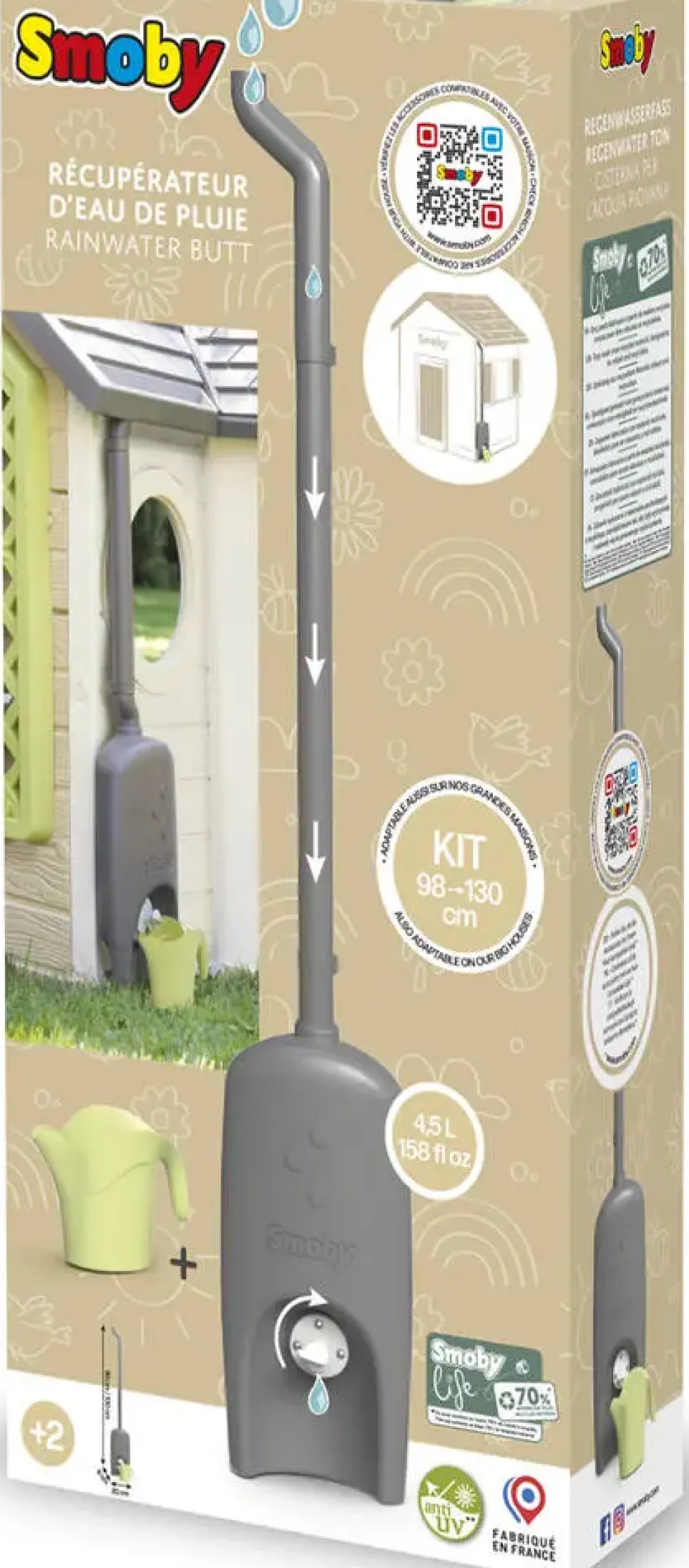 SMOBY LIFE - RECUPERATEUR D'EAU