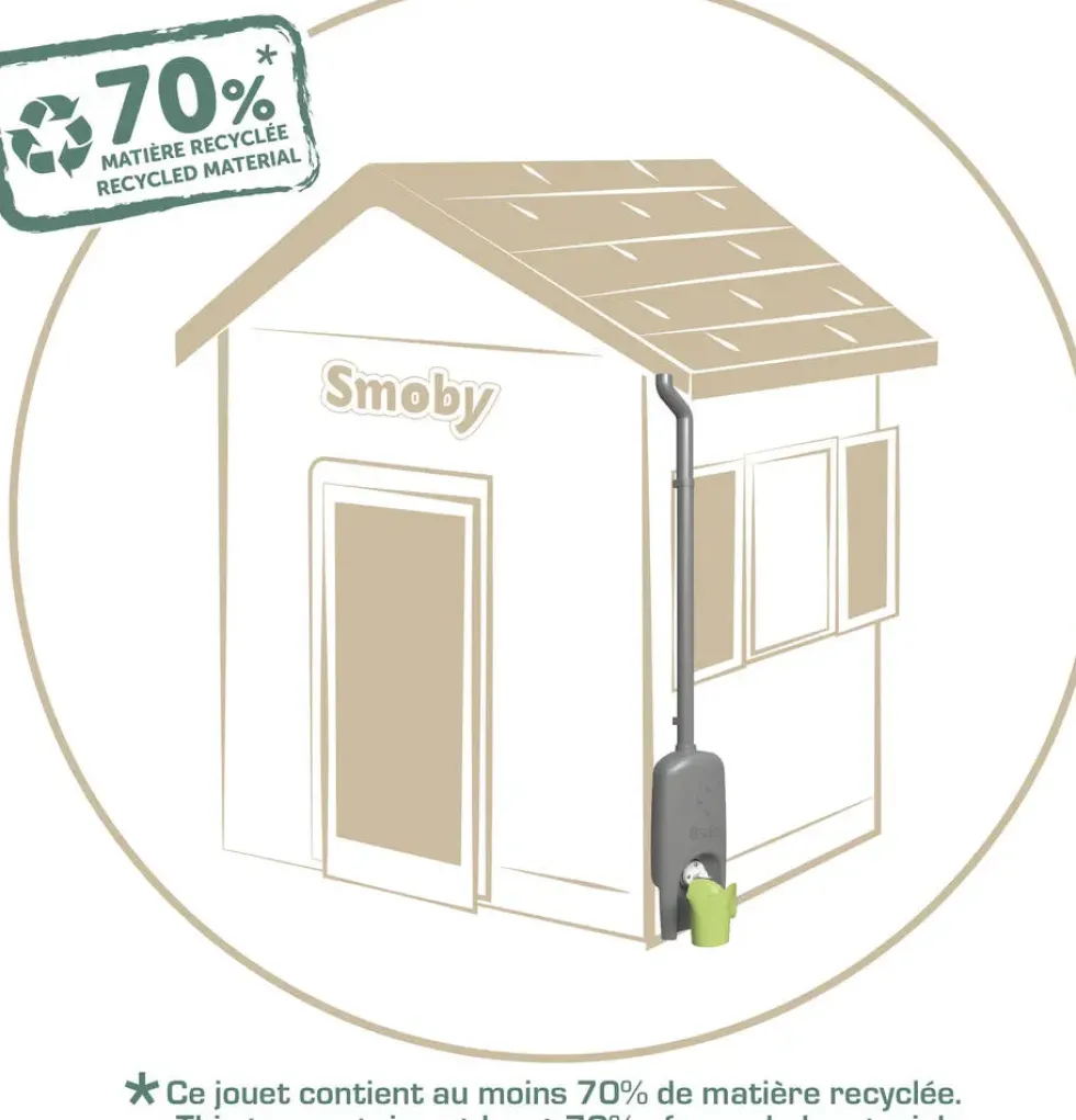 SMOBY LIFE - RECUPERATEUR D'EAU