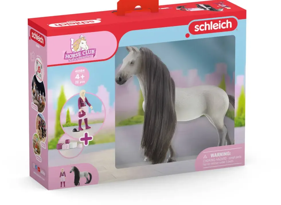 SOFIA'S BEAUTIES - COFFRET FIGURINE CHEVAL A COIFFER