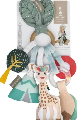 SOPHIE LA GIRAFE ANNEAU D'ACTIVITES BOIS