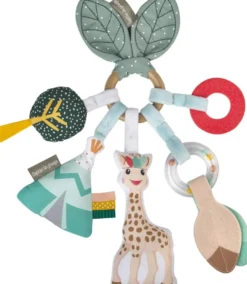SOPHIE LA GIRAFE ANNEAU D'ACTIVITES BOIS