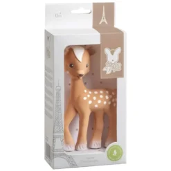 SOPHIE LA GIRAFE - FANFAN LE FAON A BASE DE CAOUTCHOUC 100% NATUREL