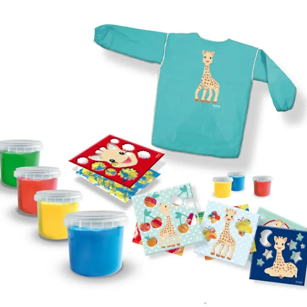 SOPHIE LA GIRAFE - KIT DE PEINTURE AU DOIGT