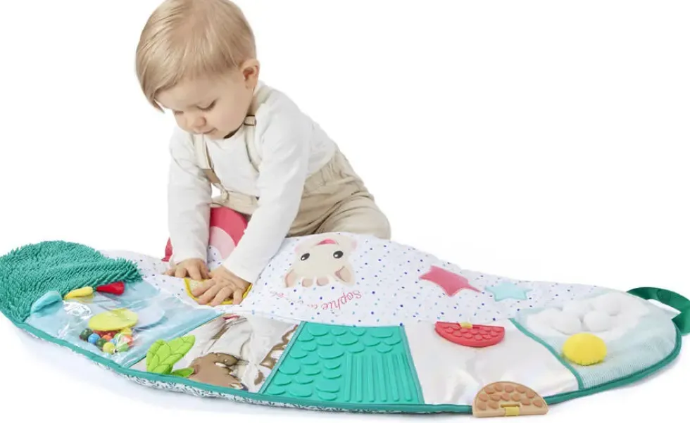 SOPHIE LA GIRAFE - PARCOURS D EVEIL TACTILE