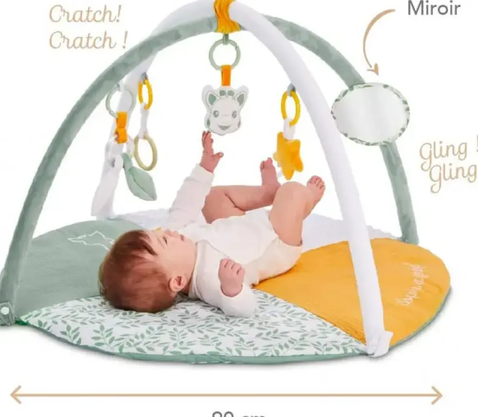 SOPHIE LA GIRAFE - TAPIS D'EVEIL REVERSO