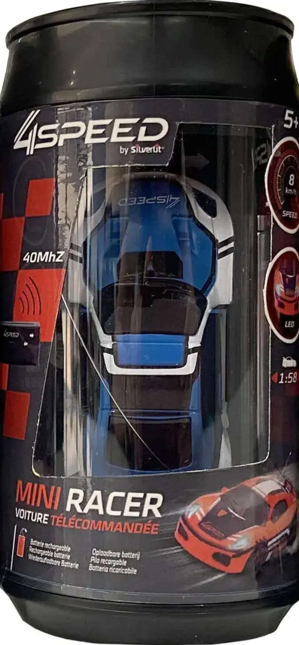4SPEED BY SILVERLIT VOITURE TELECOMMANDEE MINI RACER-27MHZ -
