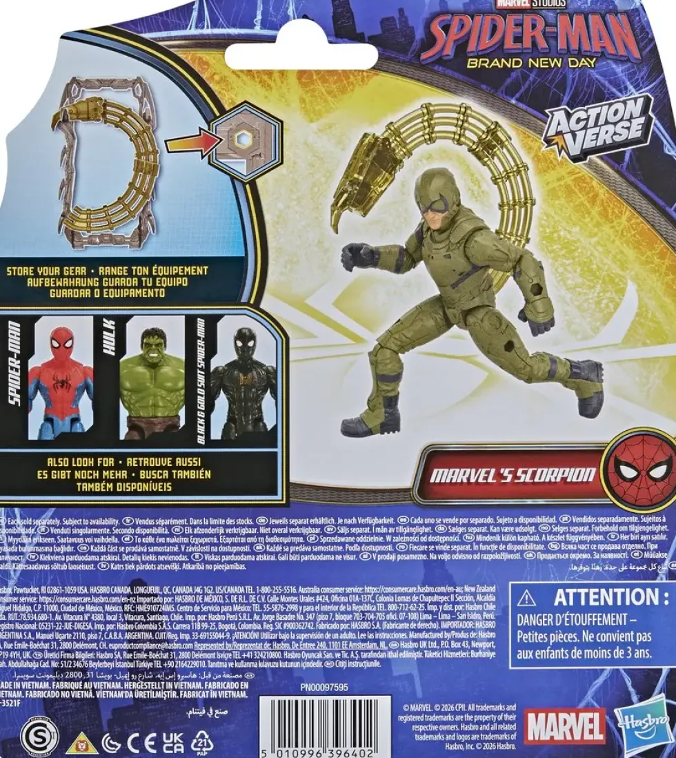 SPIDERMAN BOM MCLEOD AV FIGURE WITH GEAR