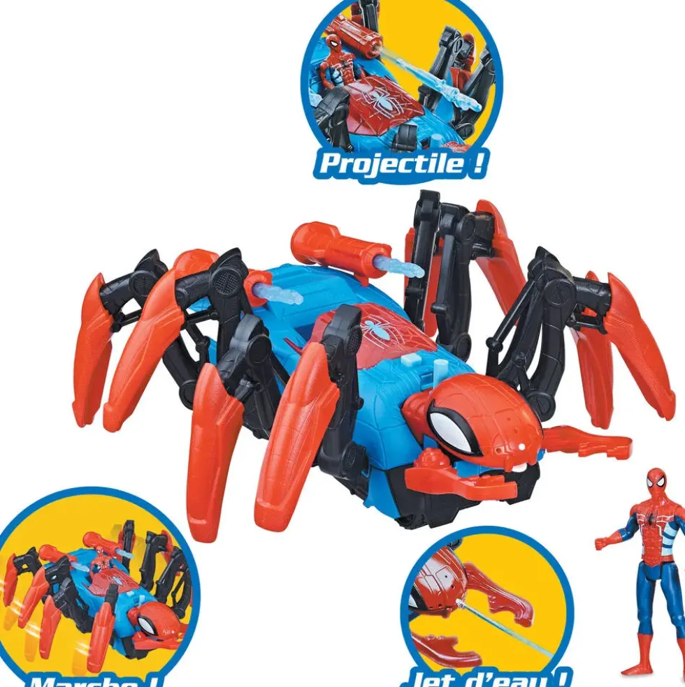 SPIDERMAN CRAWL N BLAST SPIDER