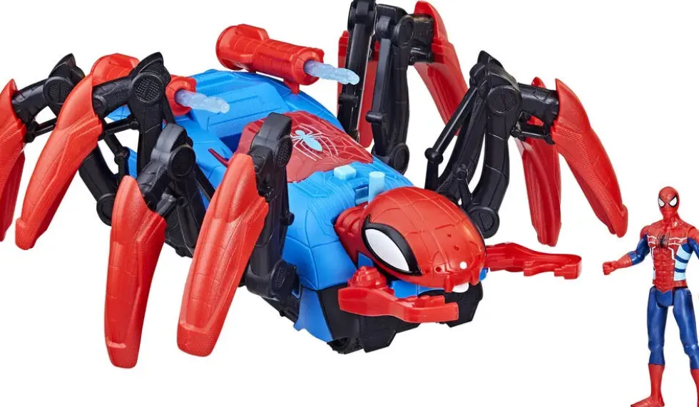 SPIDERMAN CRAWL N BLAST SPIDER