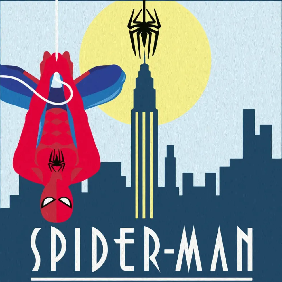 SPIDER-MAN - CREART - 20X20CM