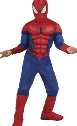 SPIDER-MAN - DEGUISEMENT LUXE - TAILLE L 7-8 ANS