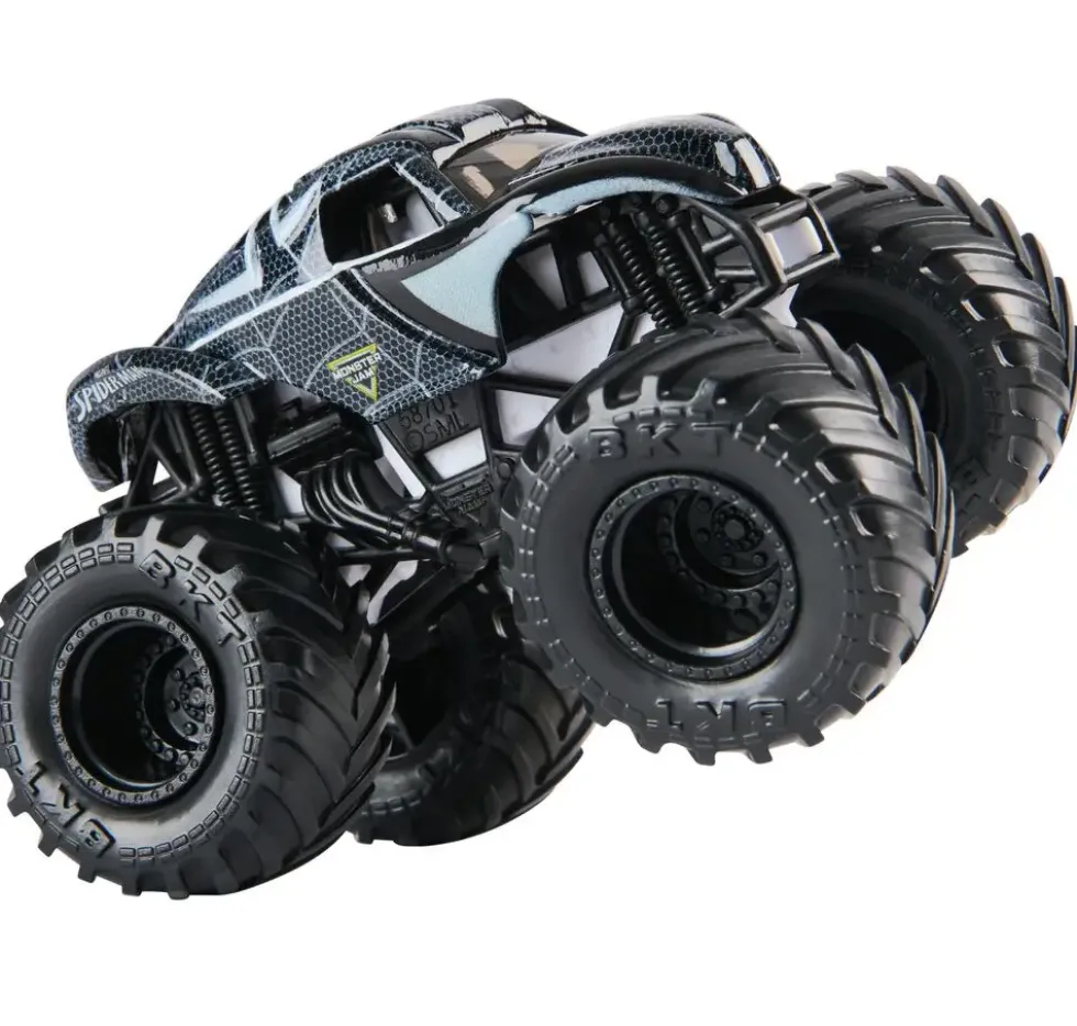 SPIDER-MAN DIE-CAST 1:64 MONSTER JAM - PACK DE 5 VEHICULES