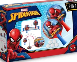 SPIDER-MAN - SET D'APPRENTISSAGE PING-PONG 2 EN 1