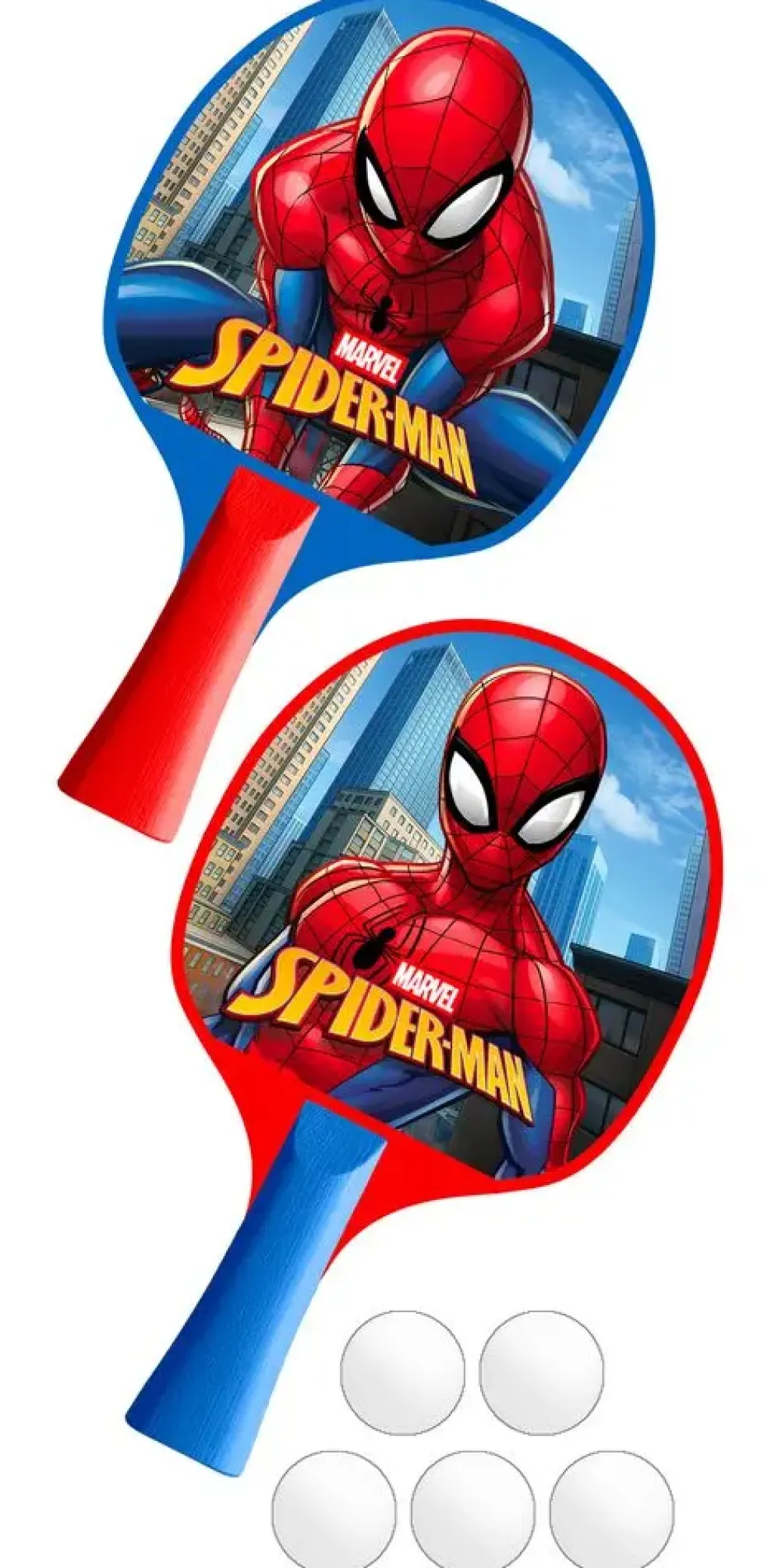 SPIDER-MAN - SET D'APPRENTISSAGE PING-PONG 2 EN 1