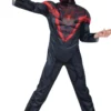 SPIDERVERSE DEGUISEMENT MILES MORALESLUXETAILLE 3-4 ANS