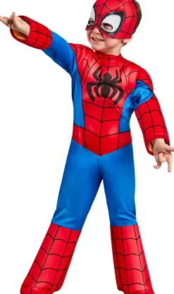 SPIDEY - DEGUISEMENT LUXE - TAILLE 3-4 ANS