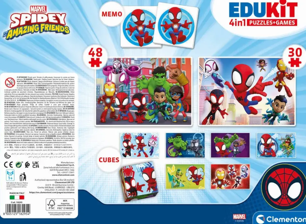 SPIDEY - EDUKIT 4 EN 1