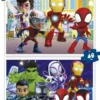 SPIDEY ET HIS AMAZING FRIENDS - PUZZLE 2X48 PIECES