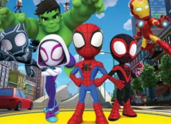 SPIDEY ET SES AMIS EXTRAORDINAIRES - NATHAN PUZZLE 45 PIECES