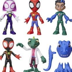 SPIDEY ET SES AMIS EXTRAORDINAIRES - SET FIGURINES HEROS DINOSAURES ET LIZARD