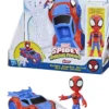 SPIDEY - VEHICULEACCESSOIRE ET FIGURINE SPIDEY 10CM