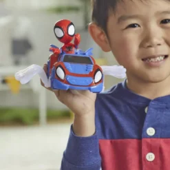 SPIDEY - VEHICULEACCESSOIRE ET FIGURINE SPIDEY 10CM