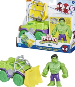 SPIDEY VEHICULE- ACCESSOIRE ET FIGURINE HULK