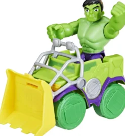 SPIDEY VEHICULE- ACCESSOIRE ET FIGURINE HULK