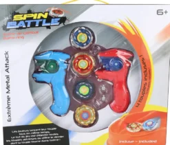 SPIN BATTLE - ARENE DE COMBAT 4 TOUPIES