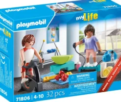 SPORTIFS AVEC MATERIEL DE FITNESS - 71806