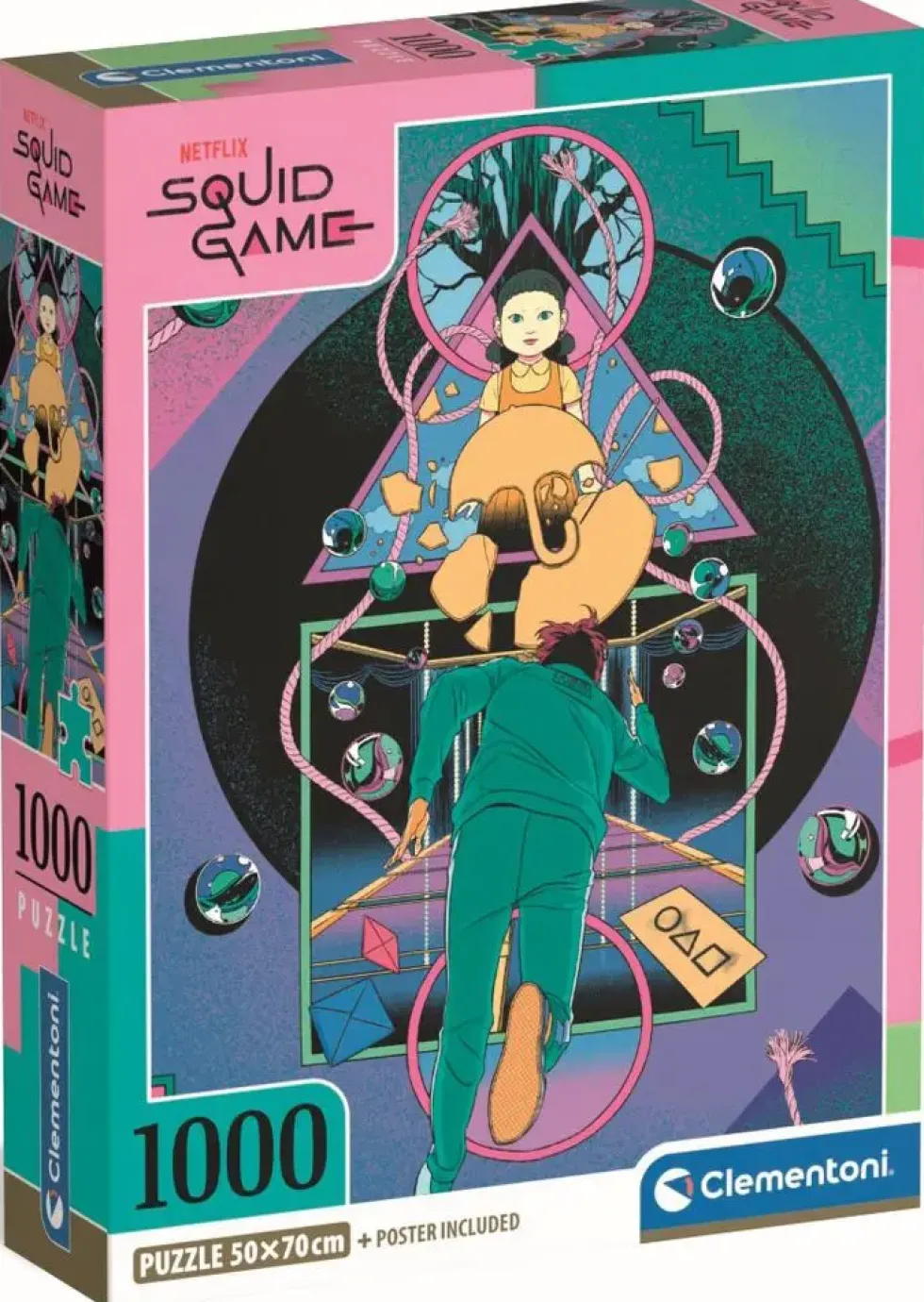 SQUID GAME - PUZZLE COMPACT 1000 PIECES