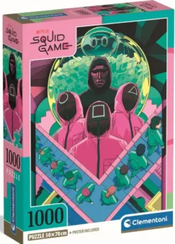 SQUID GAME - PUZZLE COMPACT 1000 PIECES