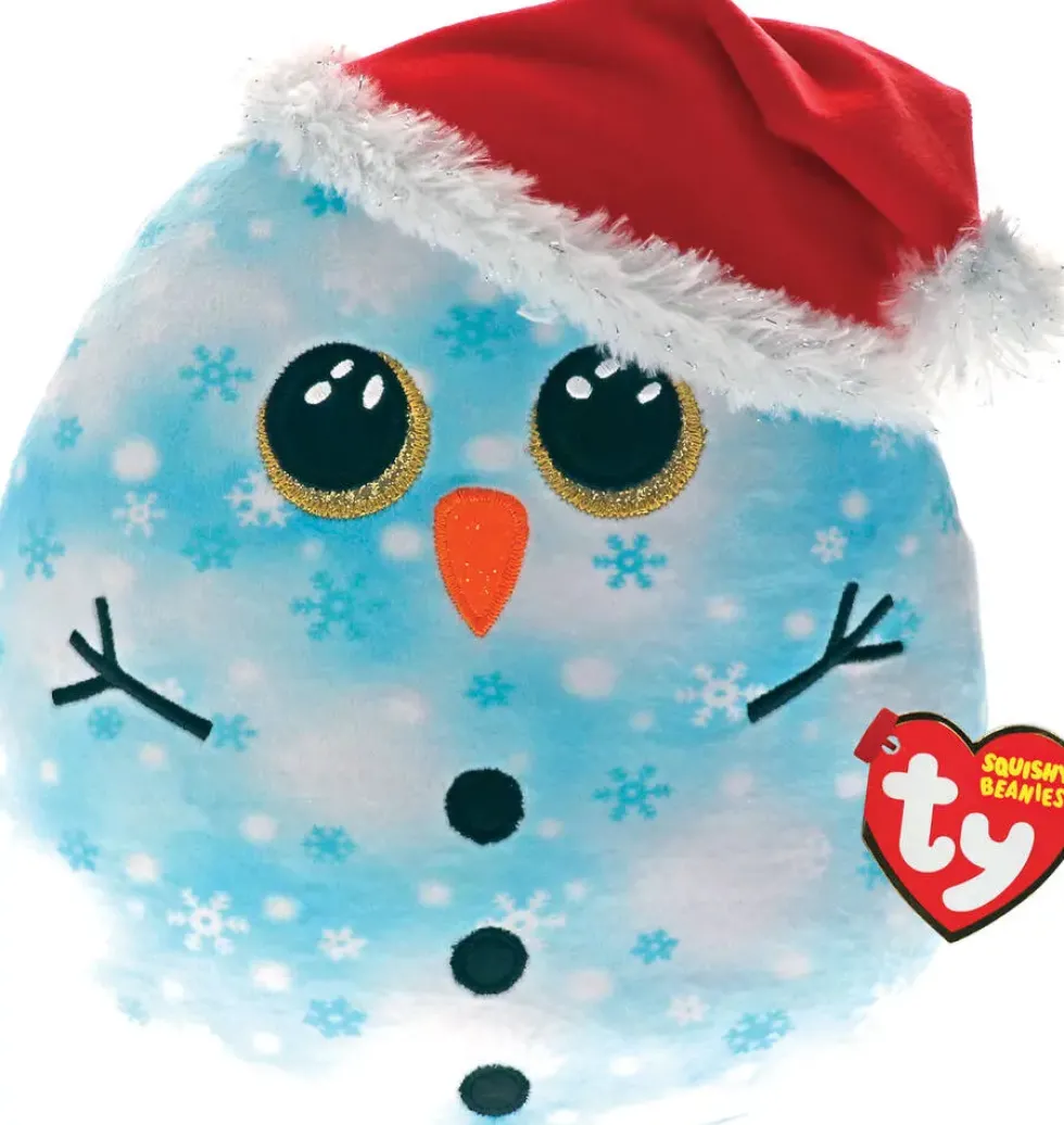 SQUISH A BOOS - FLECK LE BONHOMME DE NEIGE - 40 CM