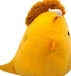 SQUISHMALLOWS - PELUCHE - MISTER LE DRAGON A PAILLETTE DORE - 40 CM