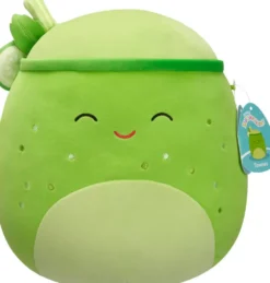 SQUISHMALLOWS - PELUCHE - TOWNES JUS DE FRUIT VERT - 30 CM