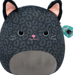 SQUISHMALLOWS - PELUCHE - XIOMARA LA PANTHERE NOIRE - 40 CM