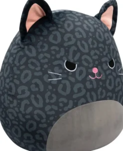 SQUISHMALLOWS - PELUCHE - XIOMARA LA PANTHERE NOIRE - 40 CM