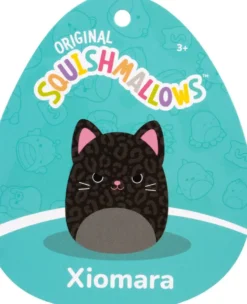 SQUISHMALLOWS - PELUCHE - XIOMARA LA PANTHERE NOIRE - 40 CM