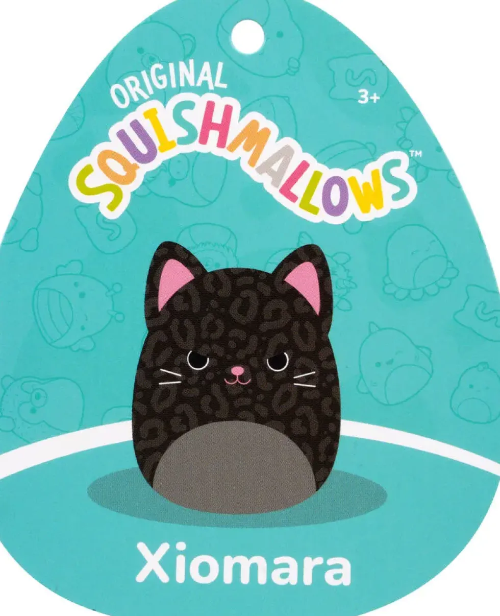SQUISHMALLOWS - PELUCHE - XIOMARA LA PANTHERE NOIRE - 40 CM