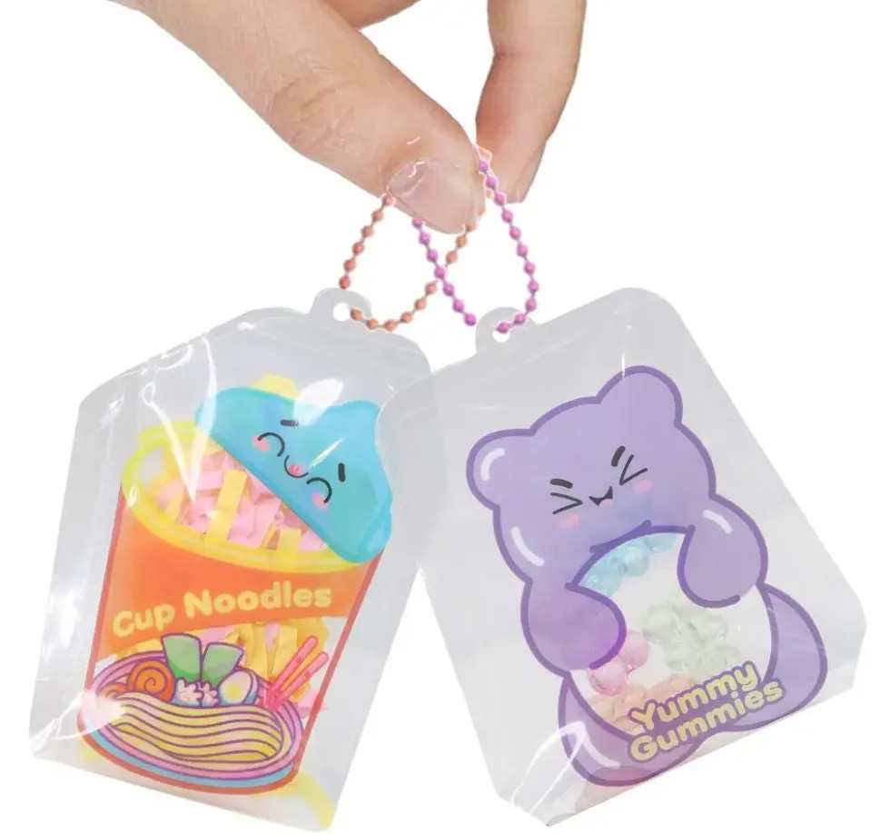 SQUISHY MAGIC COFFRET CREATION PORTES CLES KAWAII SQUISHY AVEC MACHINE ELECTRONIQUE