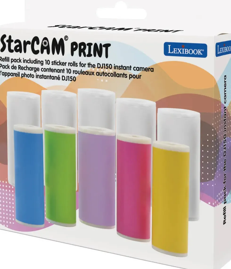 STAR CAM PRINT RECHARGE 10 ROULEAUX POUR APPAREIL PHOTO INSTATANE