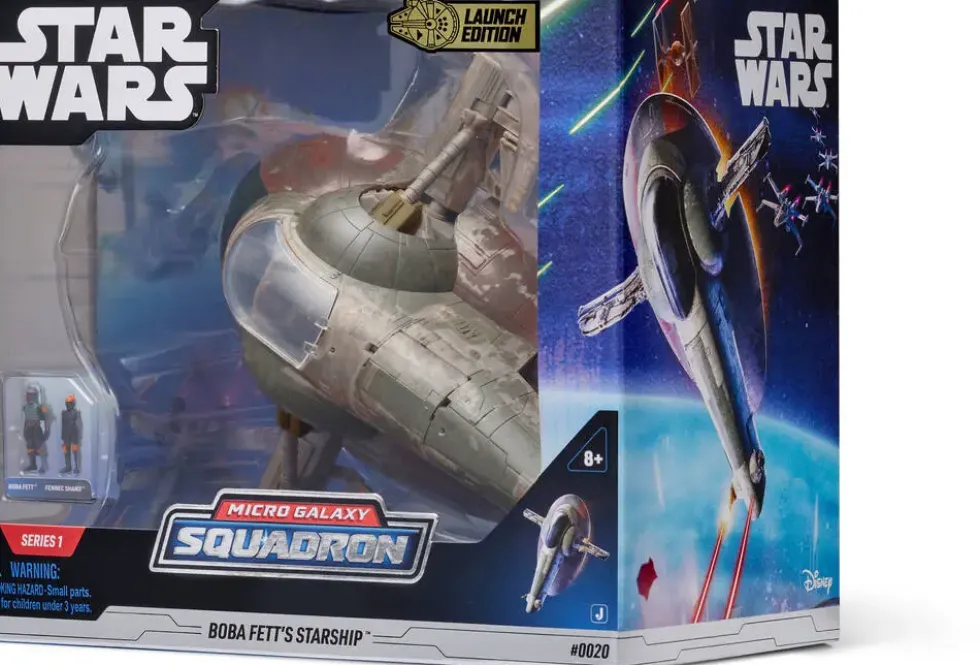 STAR WAR MGS - VEHICULE DELUXE – VAISSEAU DE BOBA FETT