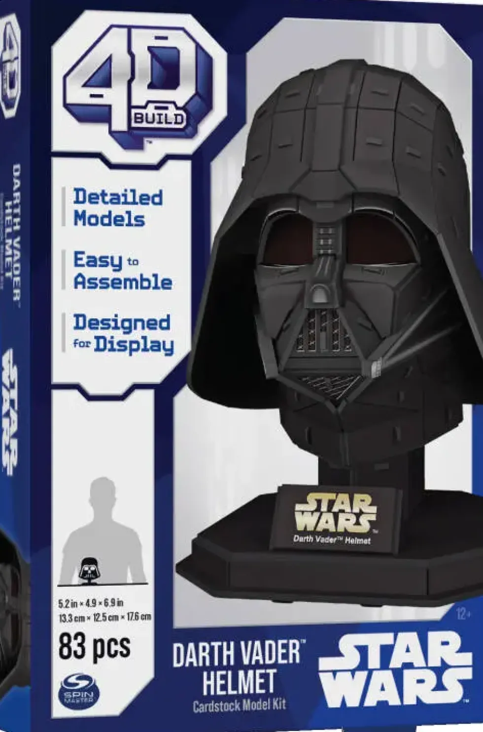 STAR WARS - 4D BUILD- CASQUE DARK VADOR 83 PIECES