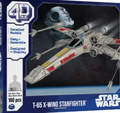 STAR WARS - 4D BUILD - CHASSEUR X-WING 160 PIECES