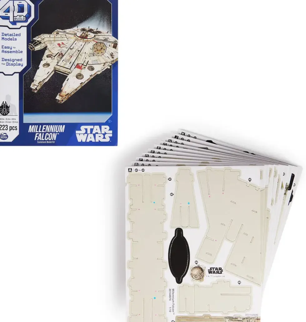 STAR WARS - 4D BUILD - FAUCON MILLENIUM 223 PIECES