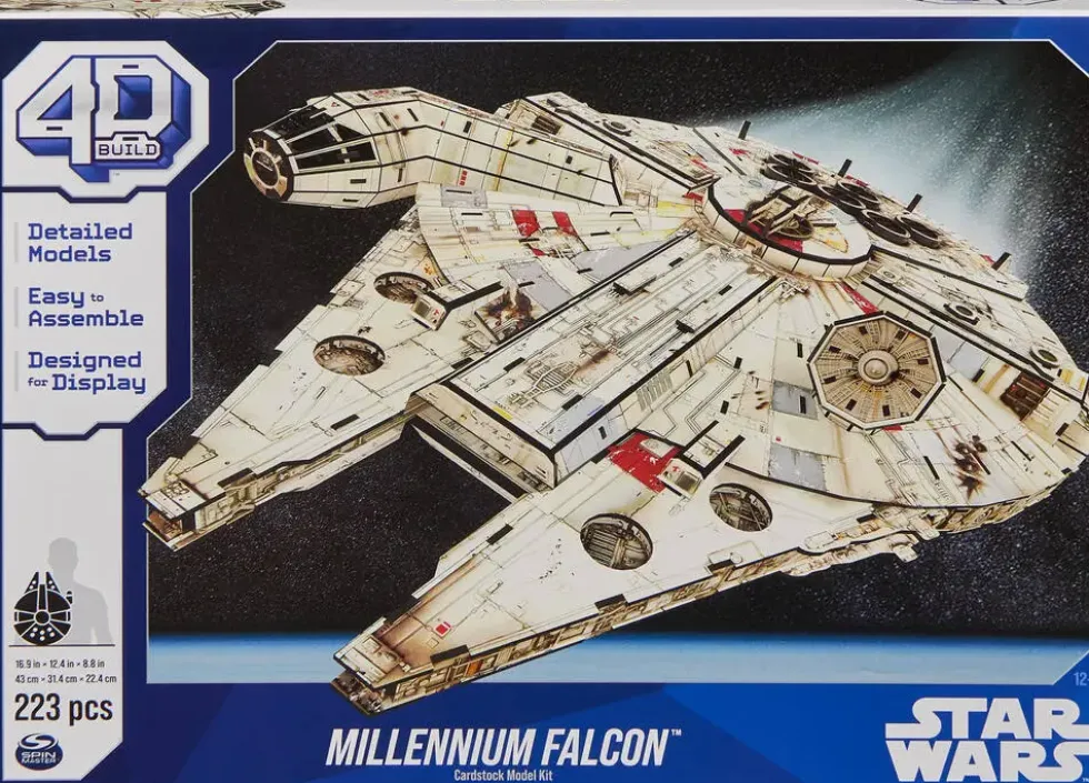 STAR WARS - 4D BUILD - FAUCON MILLENIUM 223 PIECES