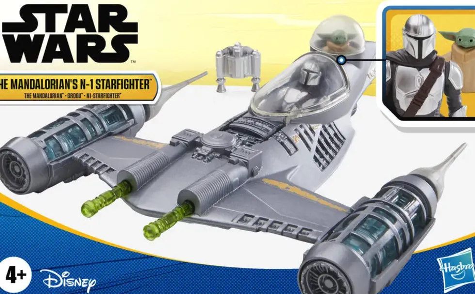 STAR WARS EPIC HERO SERIES THE MANDALORIAN'S N-1 STARFIGHTER